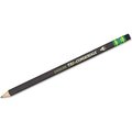 Dixon Ticonderoga Dixon Tri-Conderoga Pencil with Microban Protection, HB #2, Black Lead, Black Barrel, Dozen 22500